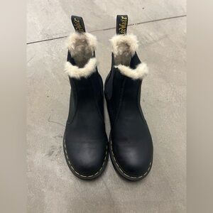 Doc Marten’s Fur-Lined Boots Size 7